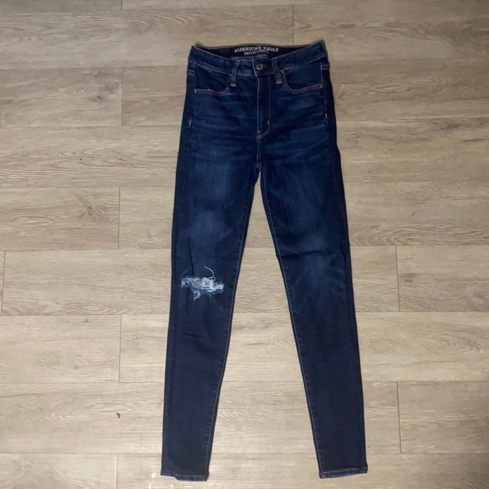 American eagle super hi-rise jegging